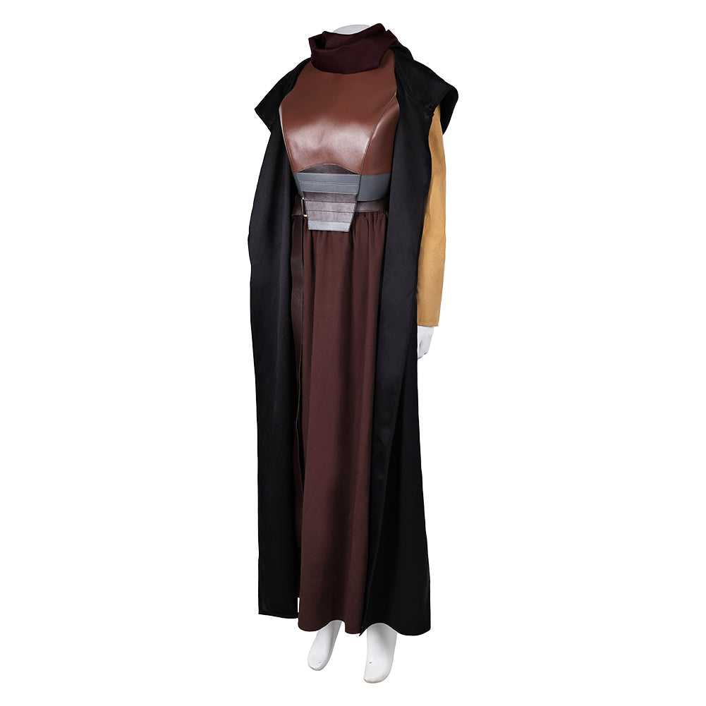 Jecki Lon Women Brown Outfit With Cloak Party Carnival Halloween Cosplay Costume From Yinocosplay.com