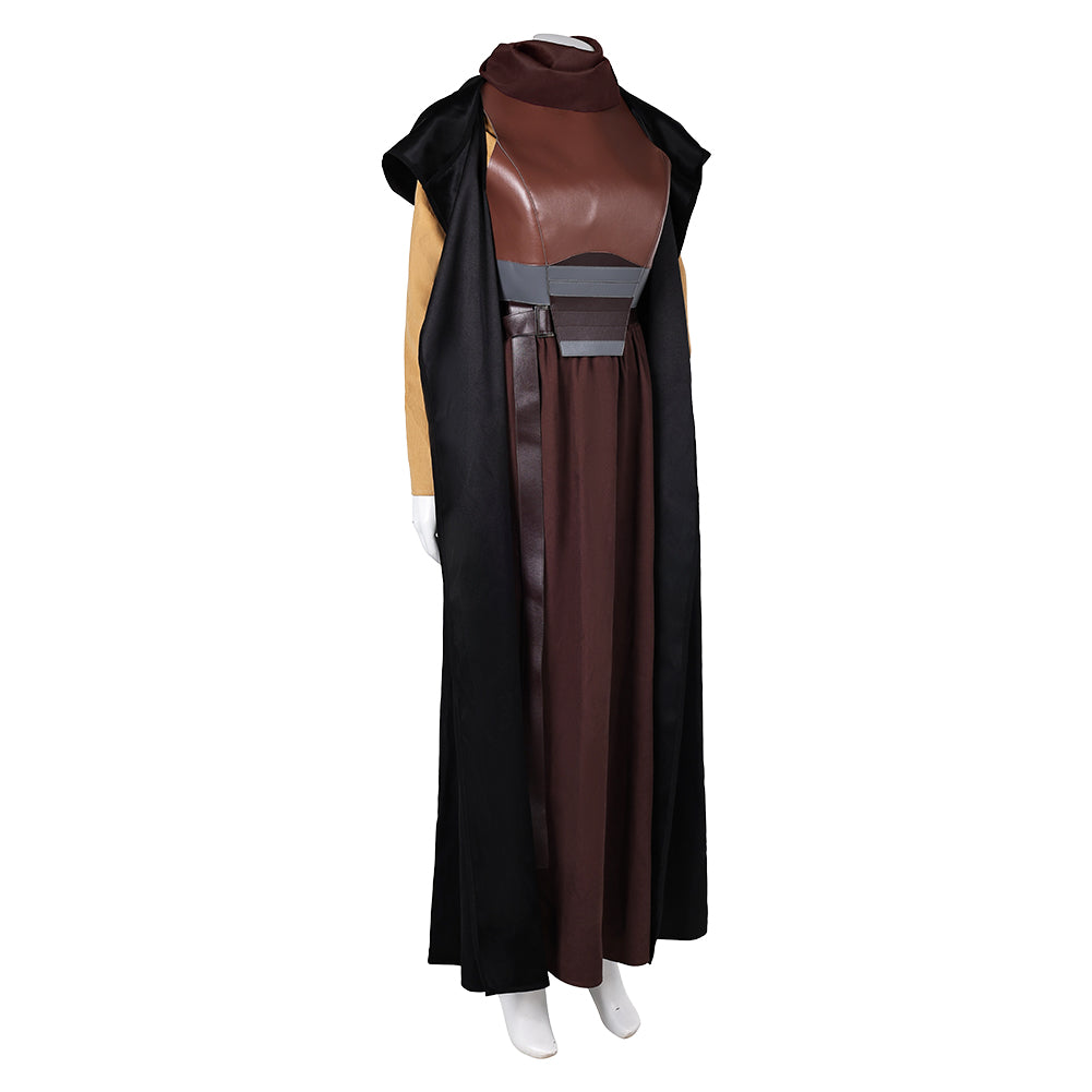 Jecki Lon Women Brown Outfit With Cloak Party Carnival Halloween Cosplay Costume From Yinocosplay.com
