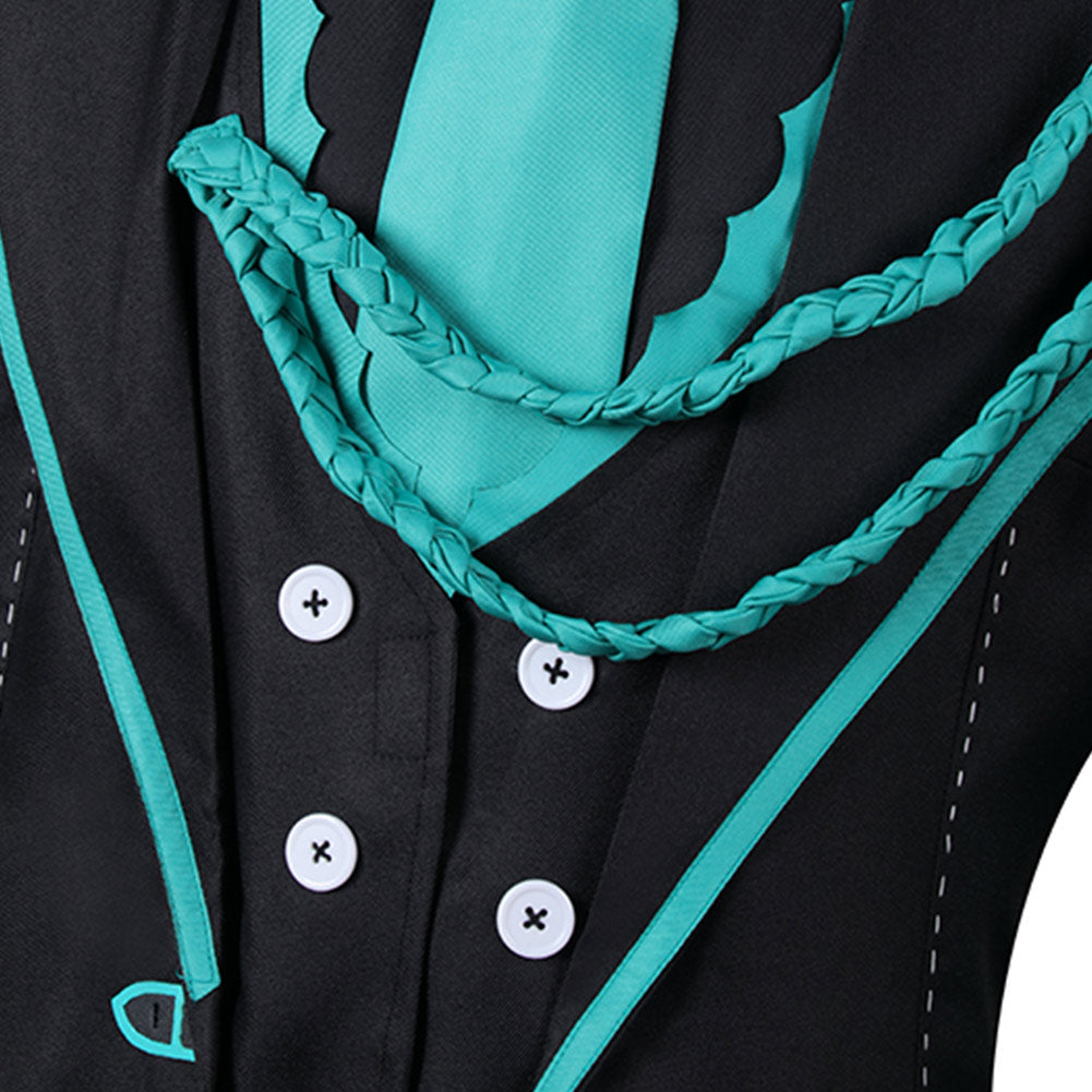 Limbus Company Ishmael Women Green Outfit Party Carnival Halloween Cosplay Costume From Yinocosplay.com