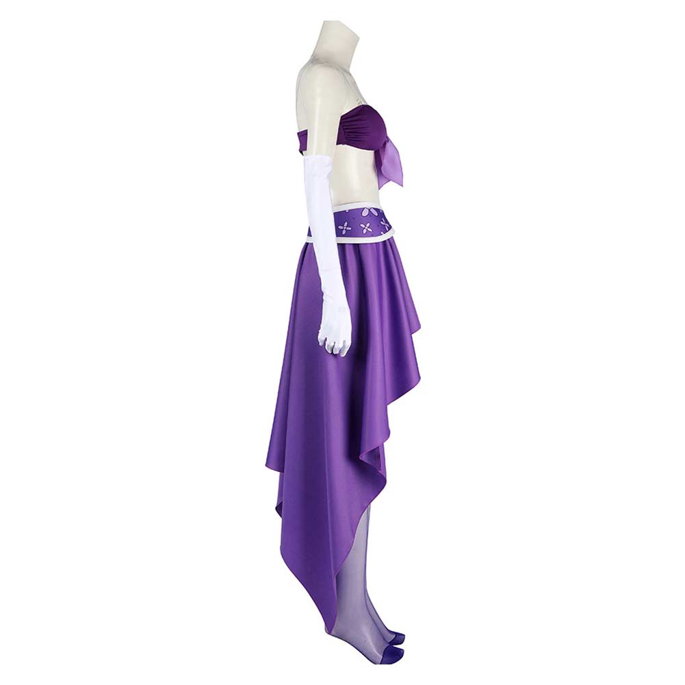Nico Robin 15th Anniversary Women Purple Dress Cosplay Costume From Yinocosplay.com