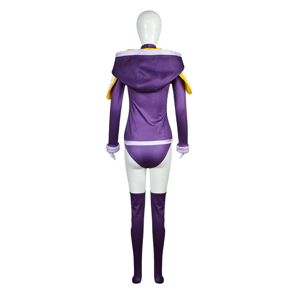 One Piece Egghead Arc Jewelry Bonney Women Purple Outfit Party Carnival Halloween Cosplay Costume From Yinocosplay.com