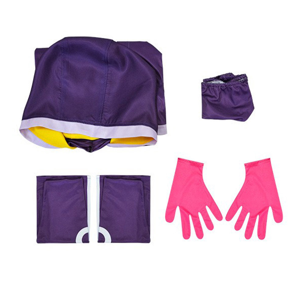 One Piece Egghead Arc Jewelry Bonney Women Purple Outfit Party Carnival Halloween Cosplay Costume From Yinocosplay.com