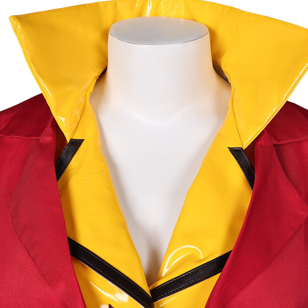 Ashe Women Red Cowboy Outfit Party Carnival Halloween Cosplay Costume From Yinocosplay.com