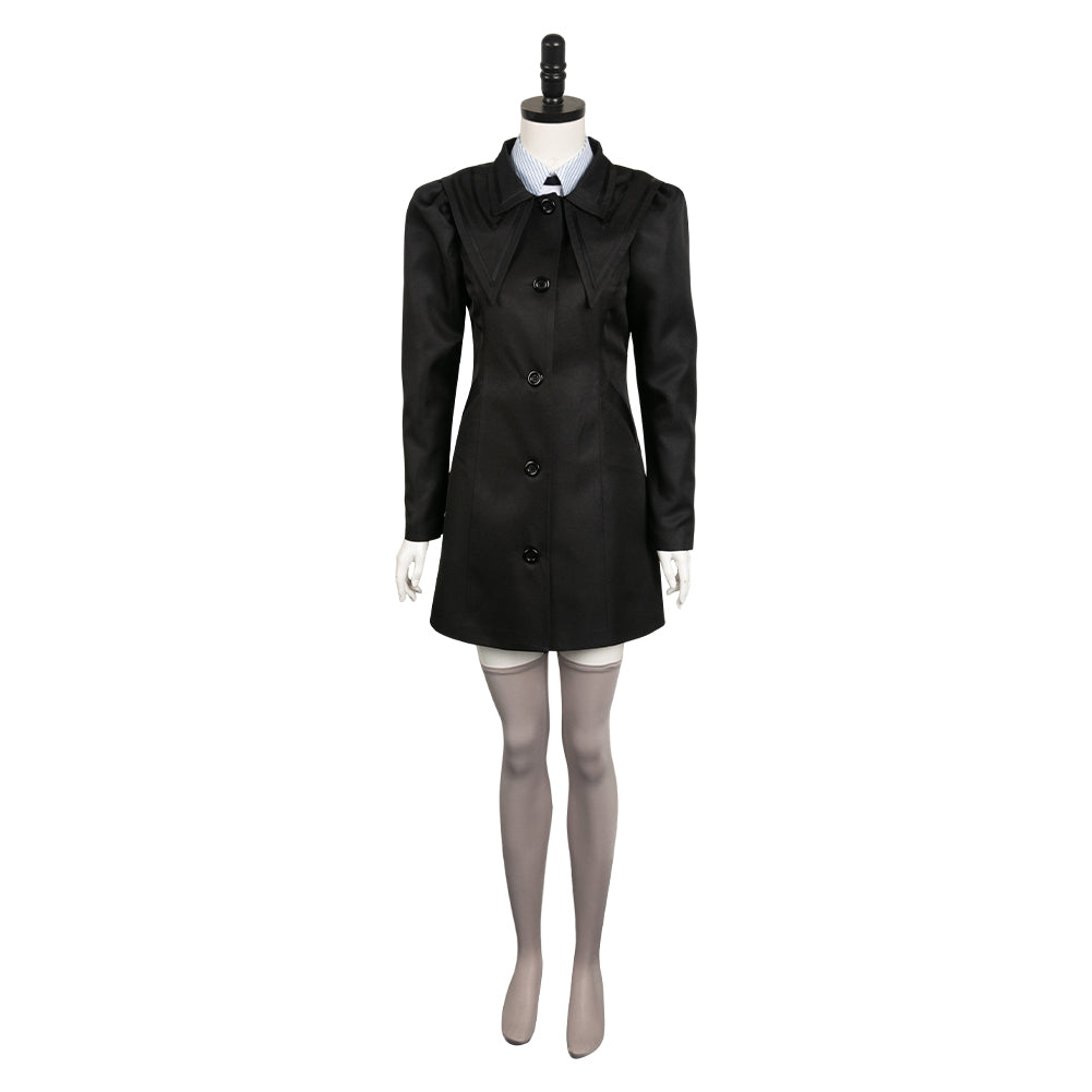 Bella Baxter Women Black Outfit Cosplay Costume From Yinocosplay.com