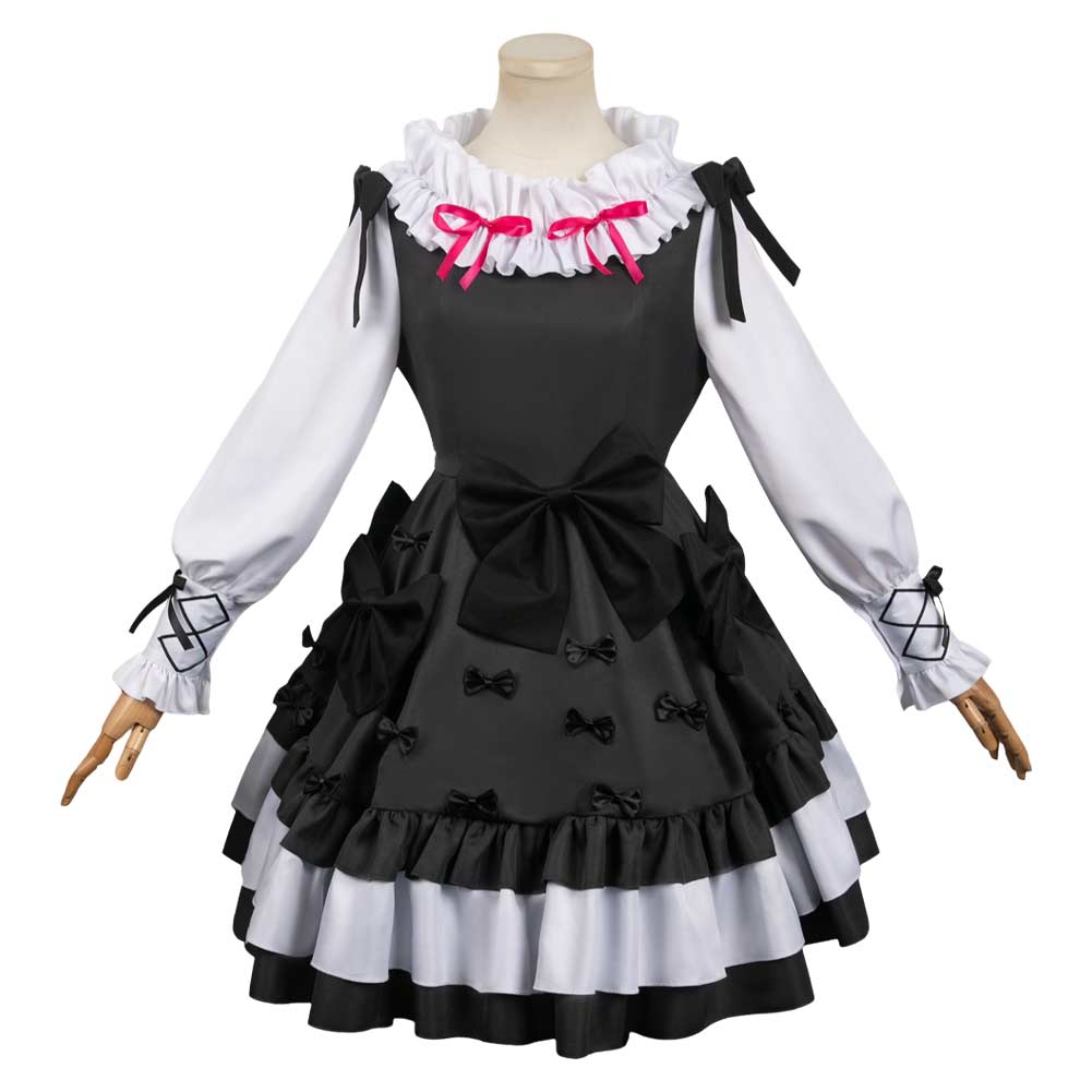 Madoka Kaname Women Black Dress Cosplay Costume From Yinocosplay.com