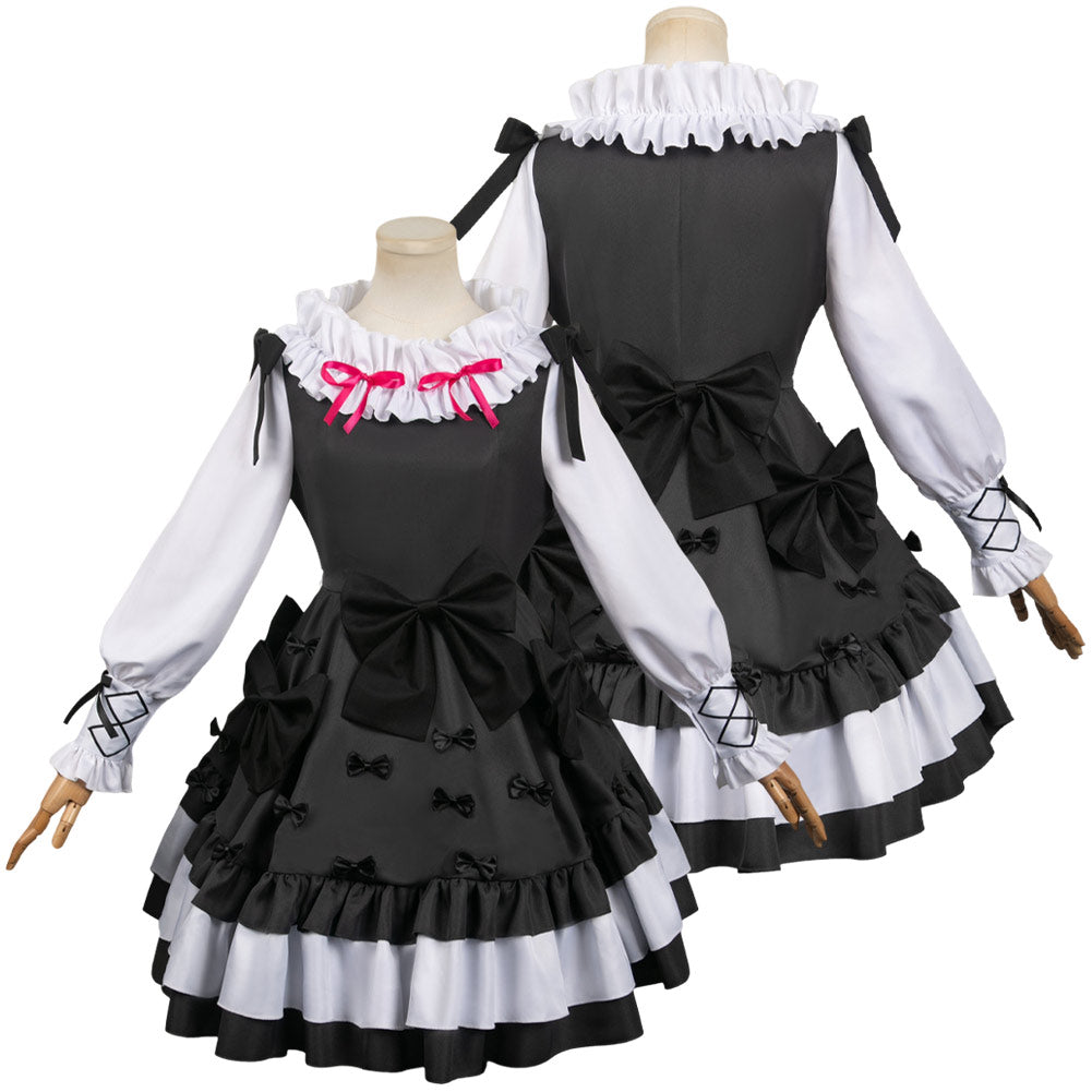 Madoka Kaname Women Black Dress Cosplay Costume From Yinocosplay.com
