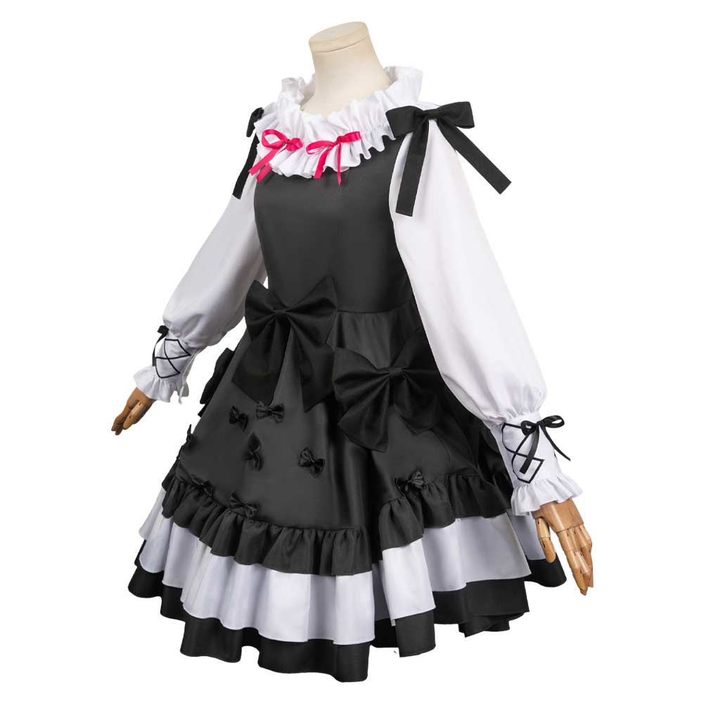 Madoka Kaname Women Black Dress Cosplay Costume From Yinocosplay.com