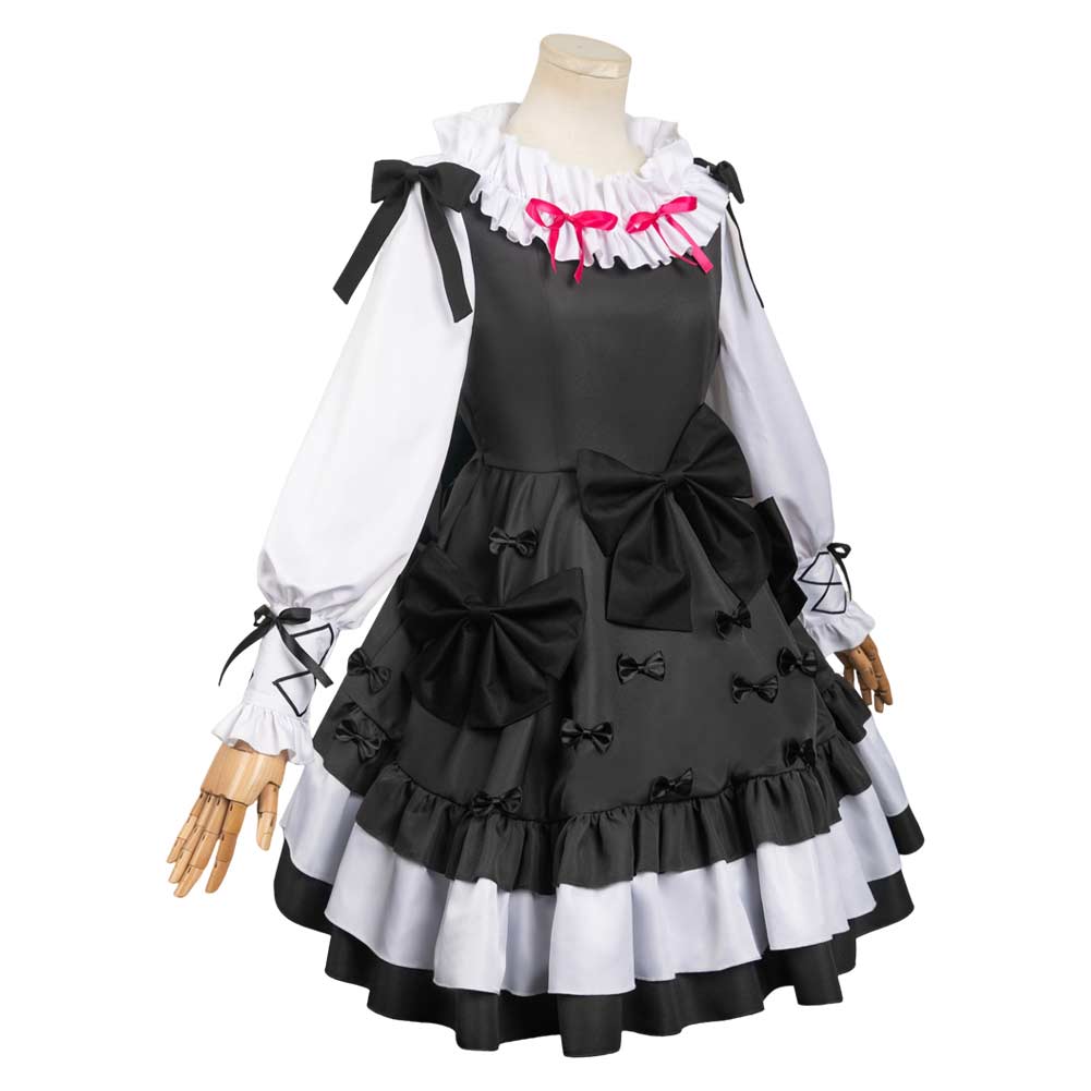 Madoka Kaname Women Black Dress Cosplay Costume From Yinocosplay.com