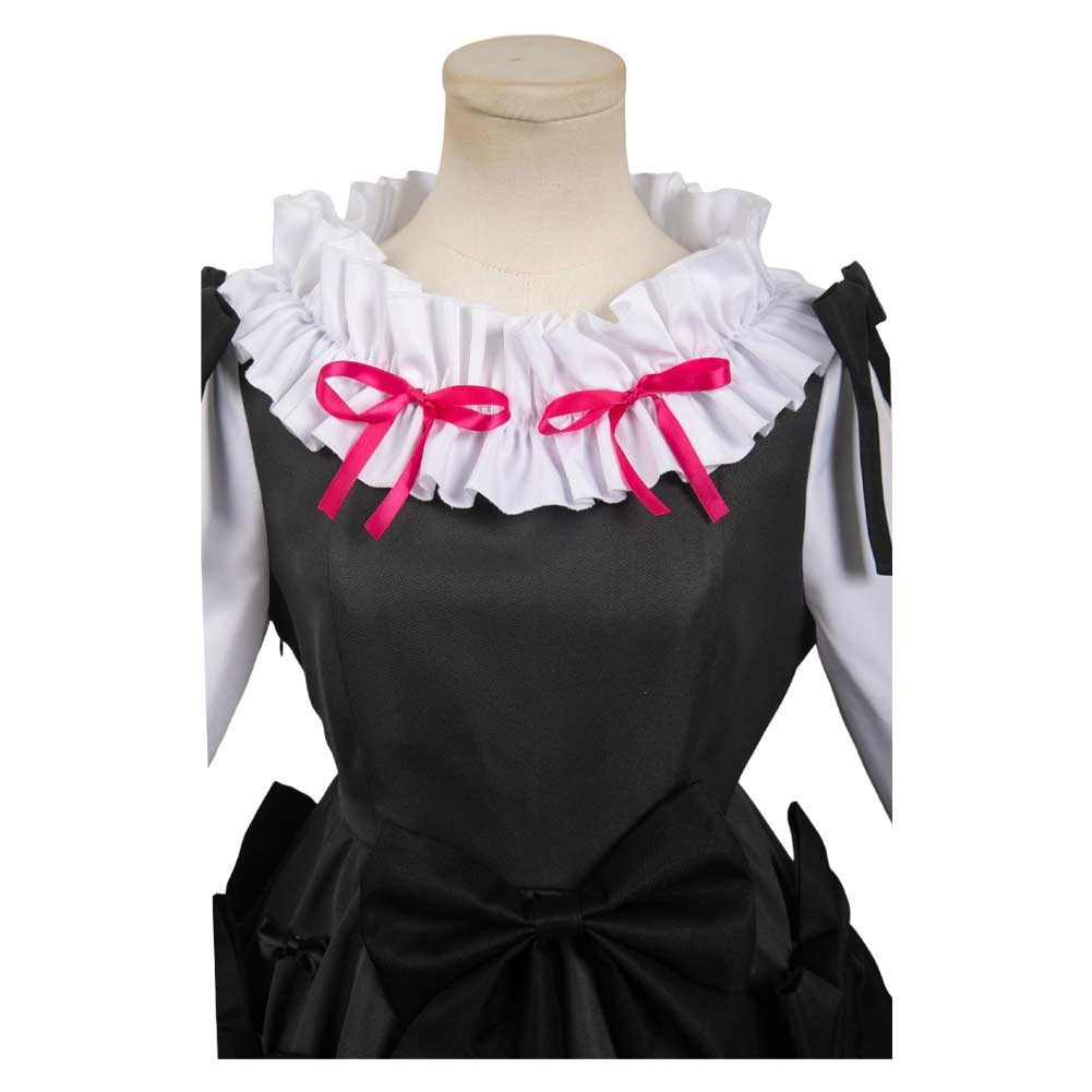 Madoka Kaname Women Black Dress Cosplay Costume From Yinocosplay.com