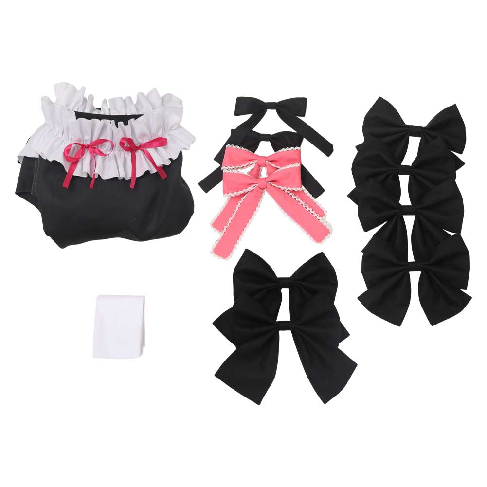 Madoka Kaname Women Black Dress Cosplay Costume From Yinocosplay.com