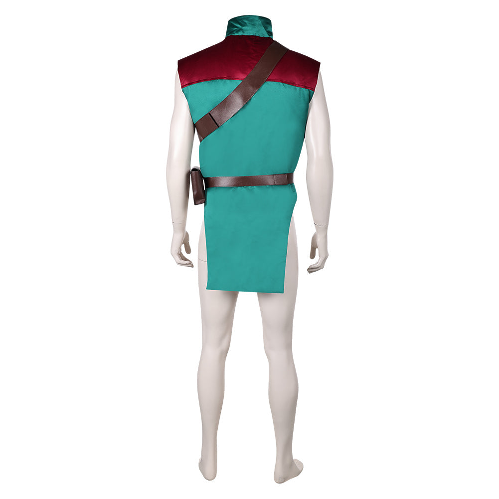 Garcia Green Red Vest Set Cosplay Costume From Yinocosplay.com