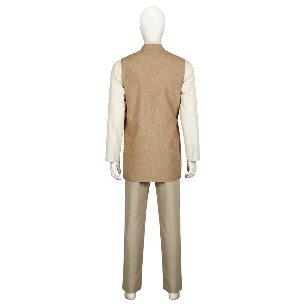 Sol Beige Top Pants Full Set Party Carnival Halloween Cosplay Costume From Yinocosplay.com