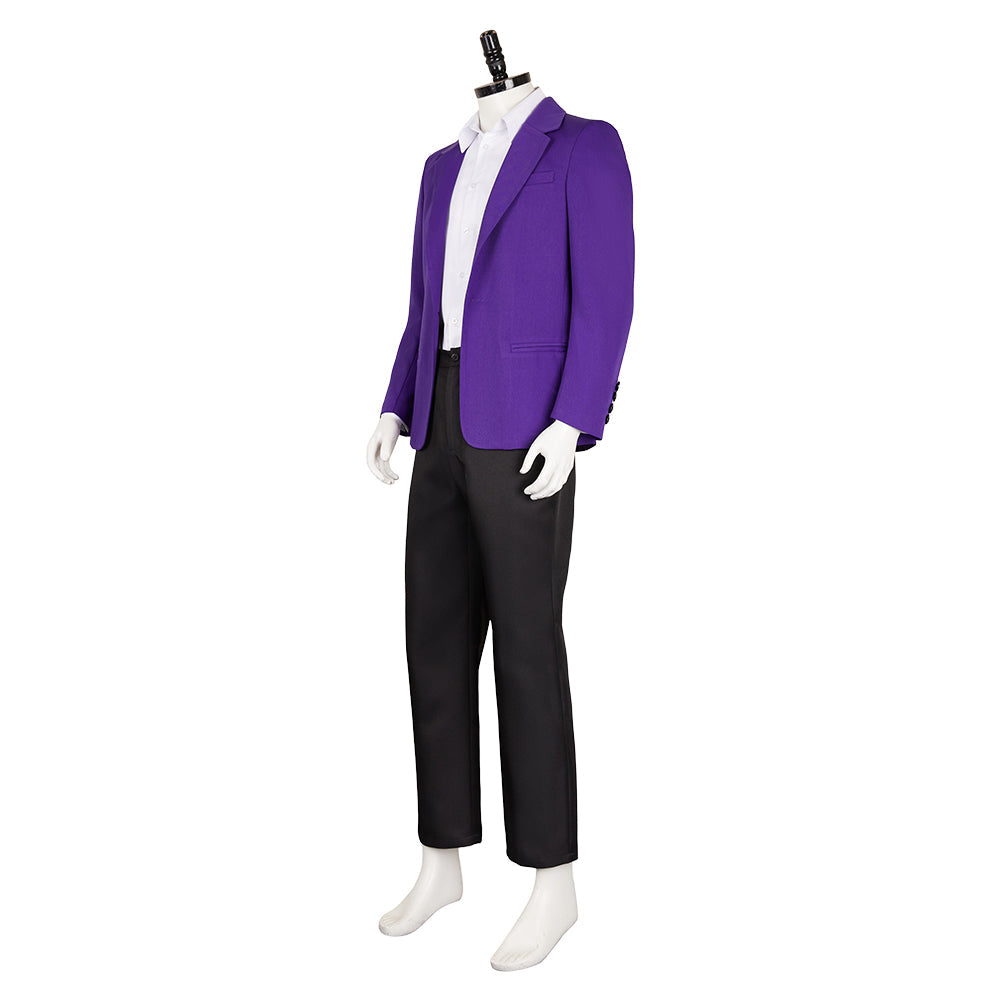 Oswald Cobblepot Purple Outfit Cosplay Costume From Yinocosplay.com