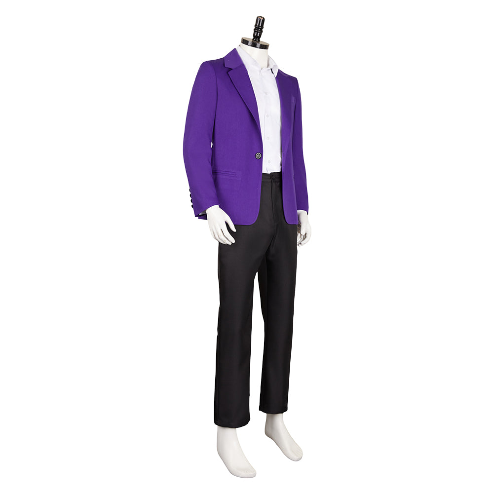 Oswald Cobblepot Purple Outfit Cosplay Costume From Yinocosplay.com
