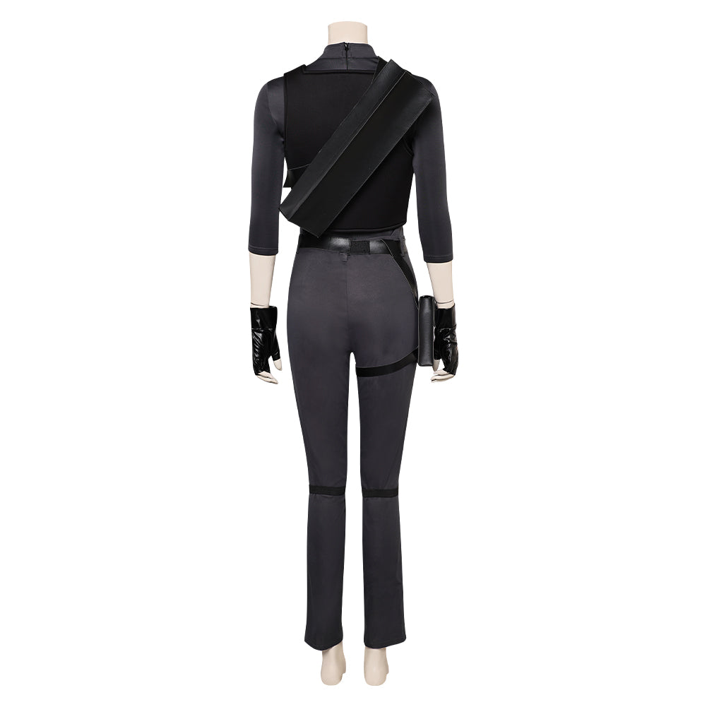 Lara Croft Women Black Outfit Cosplay Costume From Yinocosplay.com