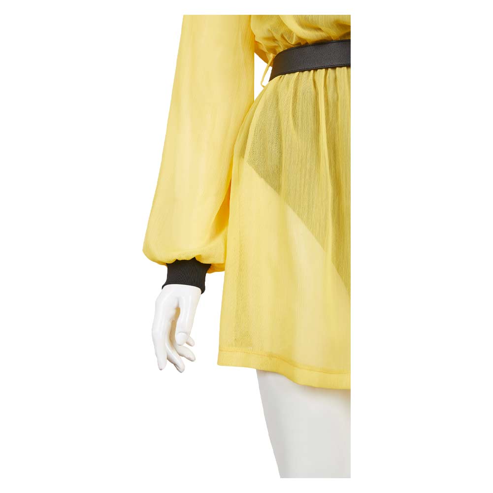 Watchmen Chapter I (2024) Silk Spectre Women Yellow Outfit Party Carnival Halloween Cosplay Costume From Yinocosplay.com