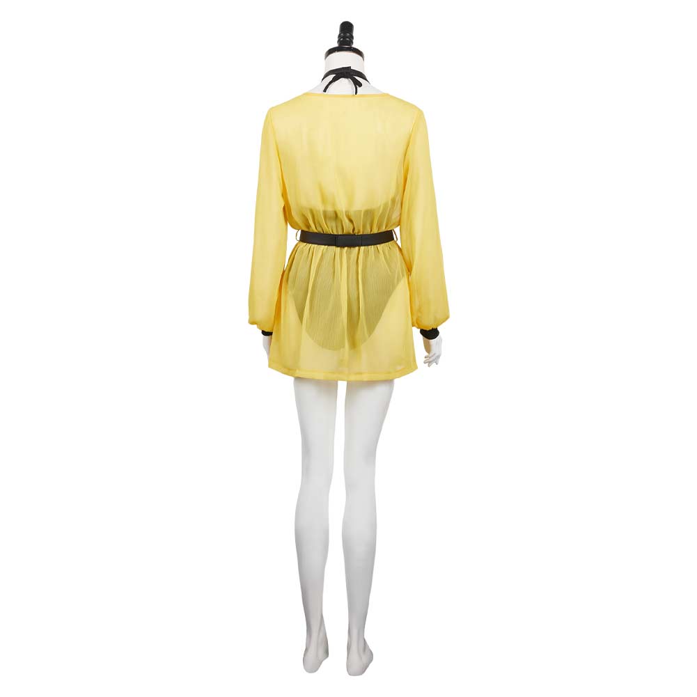 Watchmen Chapter I (2024) Silk Spectre Women Yellow Outfit Party Carnival Halloween Cosplay Costume From Yinocosplay.com