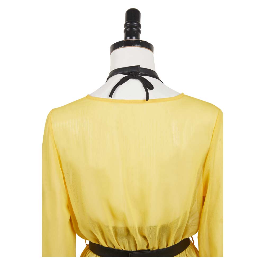 Watchmen Chapter I (2024) Silk Spectre Women Yellow Outfit Party Carnival Halloween Cosplay Costume From Yinocosplay.com