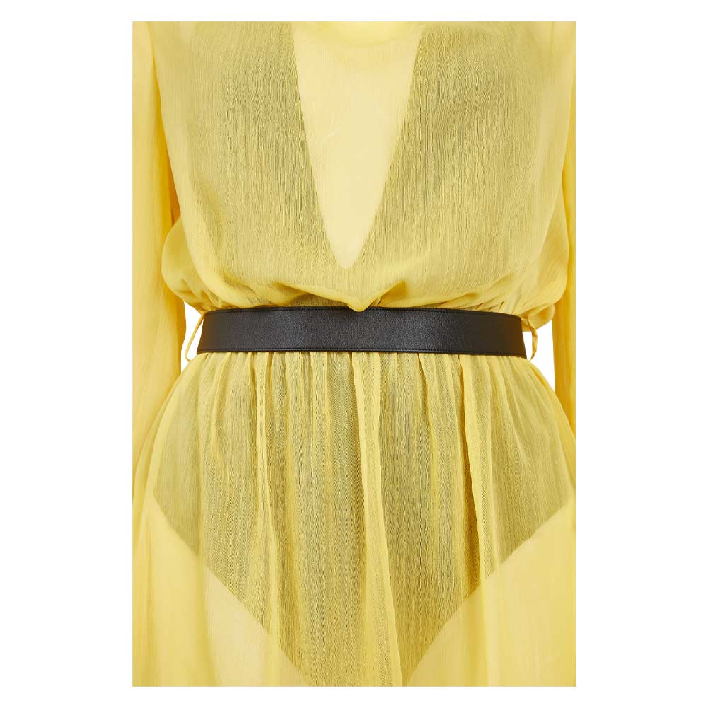 Watchmen Chapter I (2024) Silk Spectre Women Yellow Outfit Party Carnival Halloween Cosplay Costume From Yinocosplay.com