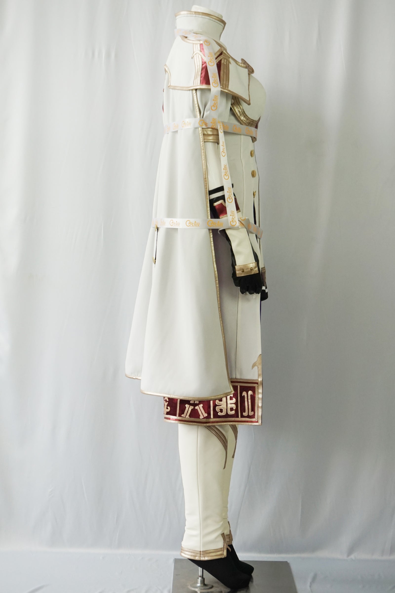 Celica White and Purple Warrior Cosplay Costume From Yinocosplay.com