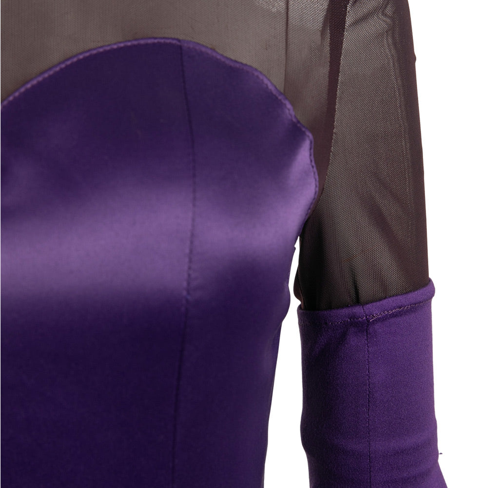 Lilith Women Purple Dress Cosplay Costume From Yinocosplay.com
