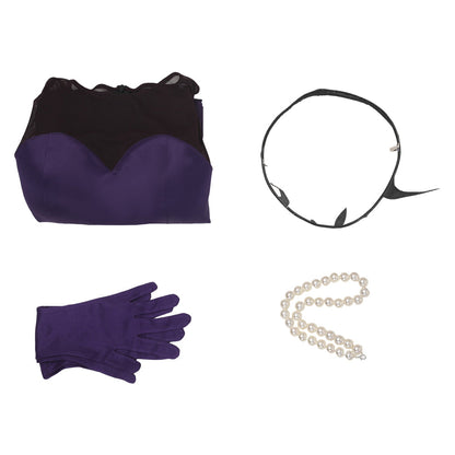 Lilith Women Purple Dress Cosplay Costume From Yinocosplay.com