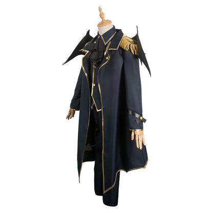 Blue Lock Nagi Seishiro Dark Blue Devil Outfit Party Carnival Halloween Cosplay Costume From Yinocosplay.com