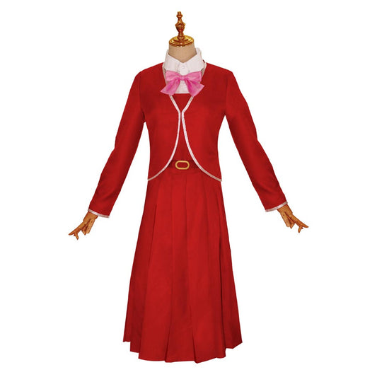 Mysterious Disappearances Oto Adashino Women Red Dress Party Carnival Halloween Cosplay Costume From Yinocosplay.com