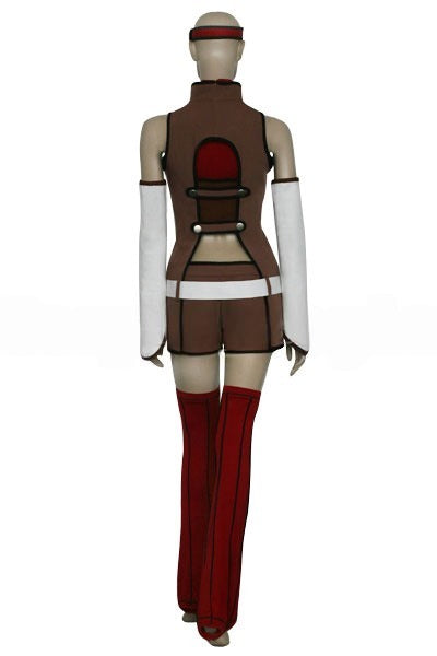 Code Geass Kallen Stadtfeld Brown and Red Cosplay Costume From Yinocosplay.com