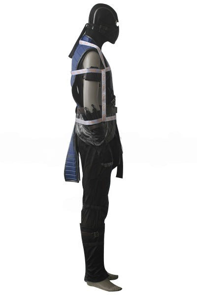 Sub-Zero Kuai Liang Blue Ninja Cosplay Costume From Yinocosplay.com