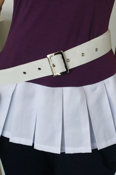 Code Geass C.C. Brown Purple Cosplay Costume From Yinocosplay.com