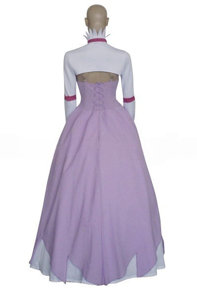 Code Geass Euphemia li Britannia Euphie Pink and White Elegant Gown Dress Cosplay Costume From Yinocosplay.com