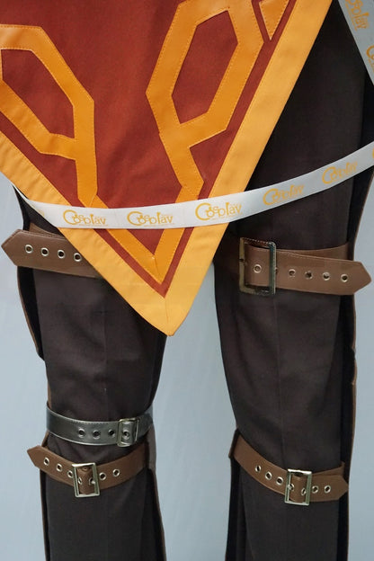 McCree Brown Red Cosplay Costume From Yinocosplay.com