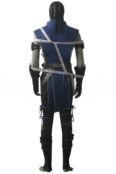 Sub-Zero Kuai Liang Blue Ninja Cosplay Costume From Yinocosplay.com