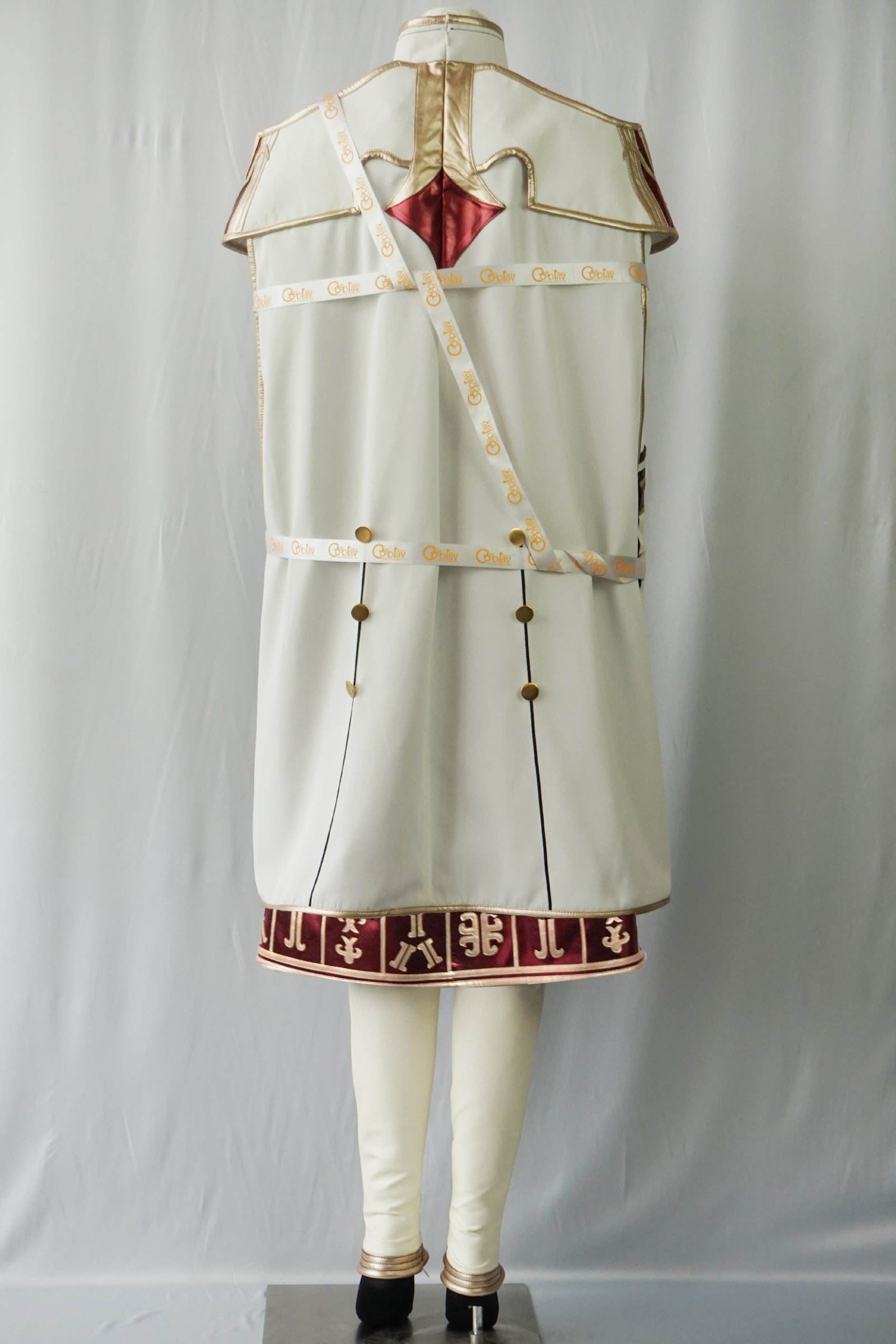 Celica White and Purple Warrior Cosplay Costume From Yinocosplay.com