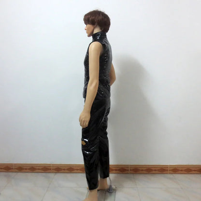 Mello Mihael Keehl Black Quilted Cosplay Outfit From Yinocosplay.com