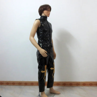 Mello Mihael Keehl Black Quilted Cosplay Outfit From Yinocosplay.com