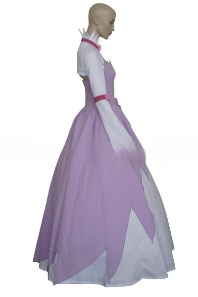 Code Geass Euphemia li Britannia Euphie Pink and White Elegant Gown Dress Cosplay Costume From Yinocosplay.com
