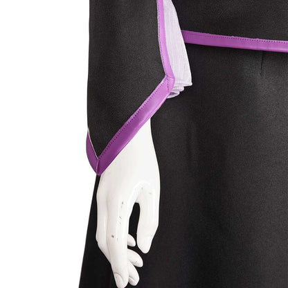 Agatha Women Black Purple Witch Outfit Cosplay Costume From Yinocosplay.com