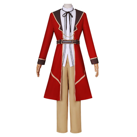 Akuyaku Reijou Level 99 Patrick Ashbatten Red Outfit Party Carnival Halloween Cosplay Costume From Yinocosplay.com