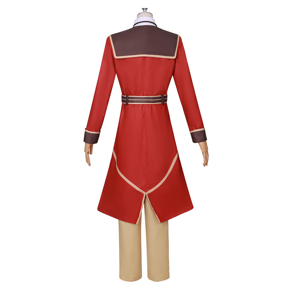 Akuyaku Reijou Level 99 Patrick Ashbatten Red Outfit Party Carnival Halloween Cosplay Costume From Yinocosplay.com