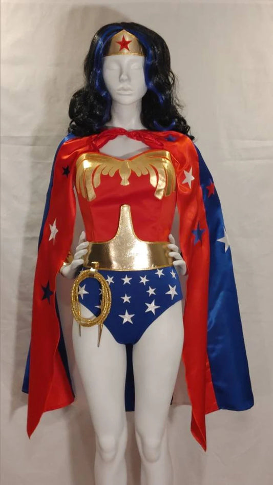 80s Wonder Woman Lynda Carter Cosplay Costume