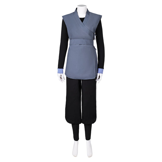 Barriss Offee Women Grey Top Pants Full Set Party Carnival Halloween Cosplay Costume From Yinocosplay.com