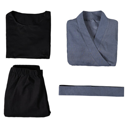 Barriss Offee Women Grey Top Pants Full Set Party Carnival Halloween Cosplay Costume From Yinocosplay.com