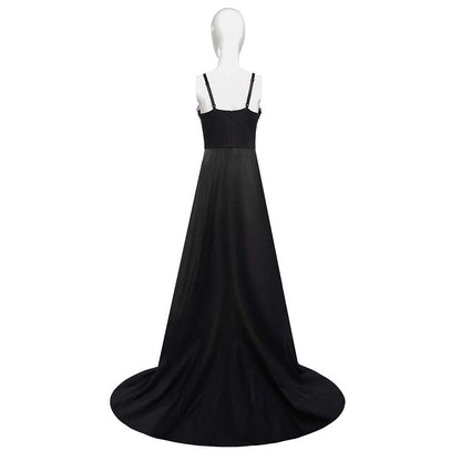 Beetlejuice 2024 Astrid Deetz Women Gothic Black Dress Party Carnival Halloween Cosplay Costume From Yinocosplay.com