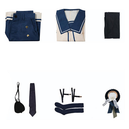 Black Butler Ciel Phantomhive Blue Outfit Party Carnival Halloween Cosplay Costume From Yinocosplay.com