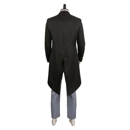 Black Butler Season 4: Public School Arc Edgar Redmond Black Outfit Party Carnival Halloween Cosplay Costume From Yinocosplay.com