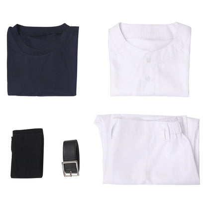 Kiyomine Haruka White Uniform Cosplay Costume From Yinocosplay.com