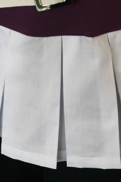 Code Geass C.C. Brown Purple Cosplay Costume From Yinocosplay.com