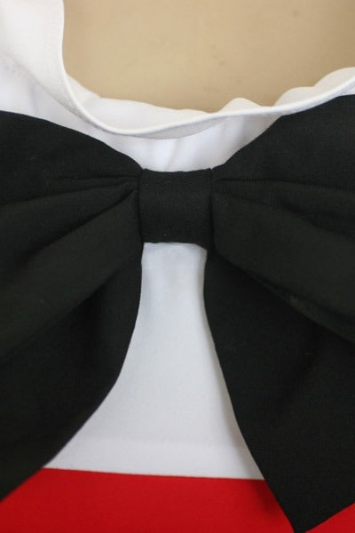Code Geass C.C. Red White Maid Dress Cosplay Costume From Yinocosplay.com